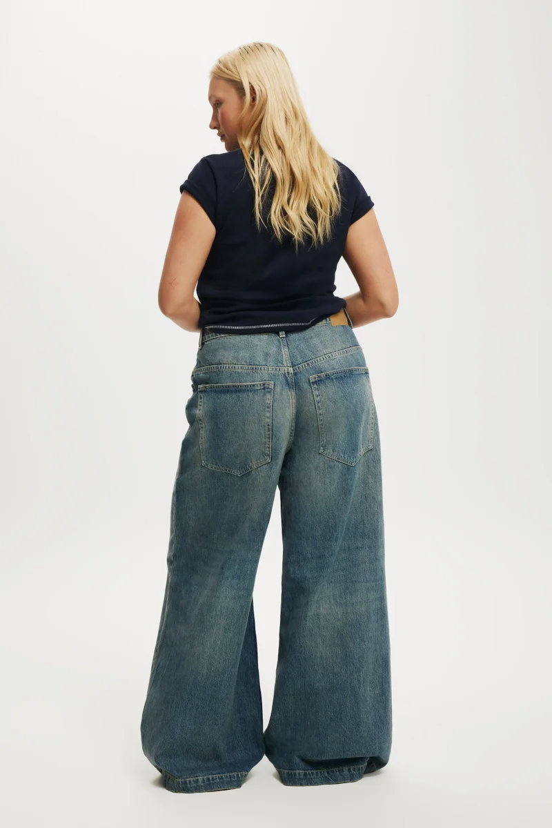 كوتون اون جين واسع