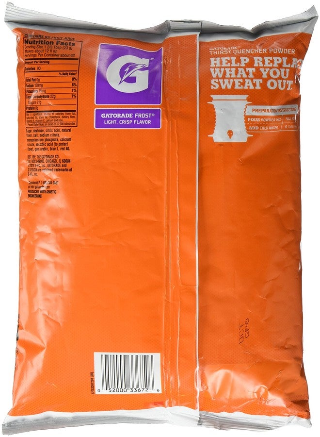 Gatorade Thirst Quencher Powder Purple Frost Riptide Rush, 50.9 oz - Image 2
