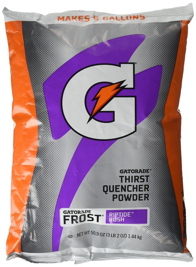 Gatorade Thirst Quencher Powder Purple Frost Riptide Rush, 50.9 oz - Image 1