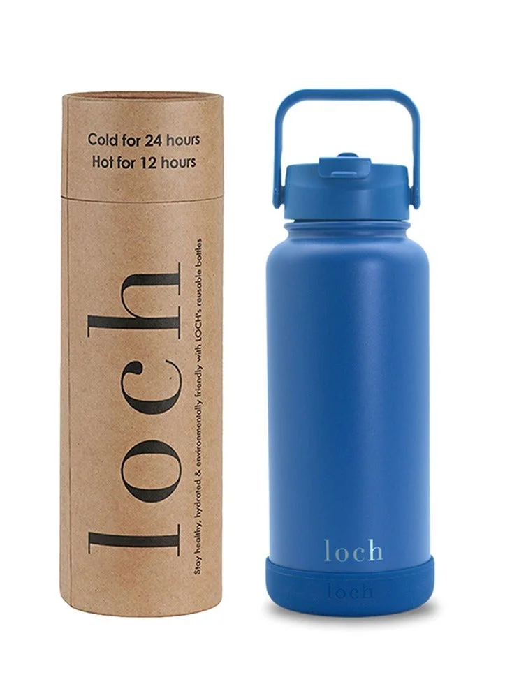 لوك زجاجة أزرق ليلي أحادي اللون 900 مل