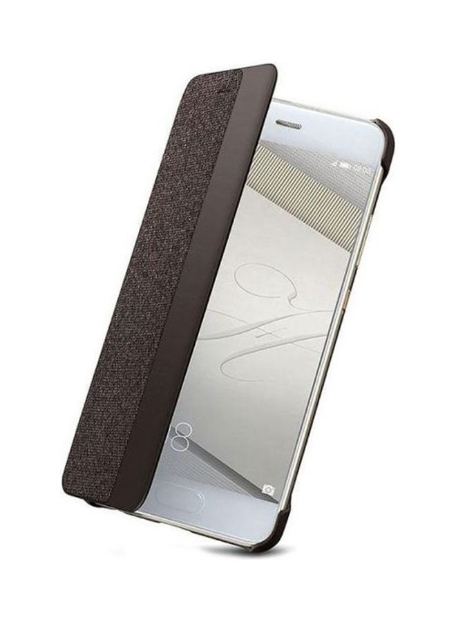 HUAWEI Protective Flip Cover For Huawei P10 Plus Brown - Image 3