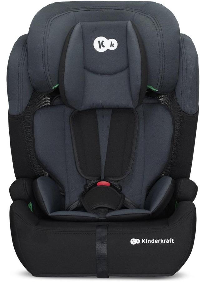 Kinderkraft Car Seat Comfort Up, I - Size Booster Child Seat, With 5 Point Harness, Adjustable Headrest, For Toddlers , Infant, Group 1/2/3, 9 - 36 Kg, Up To 12 Years, Black  - Image 4