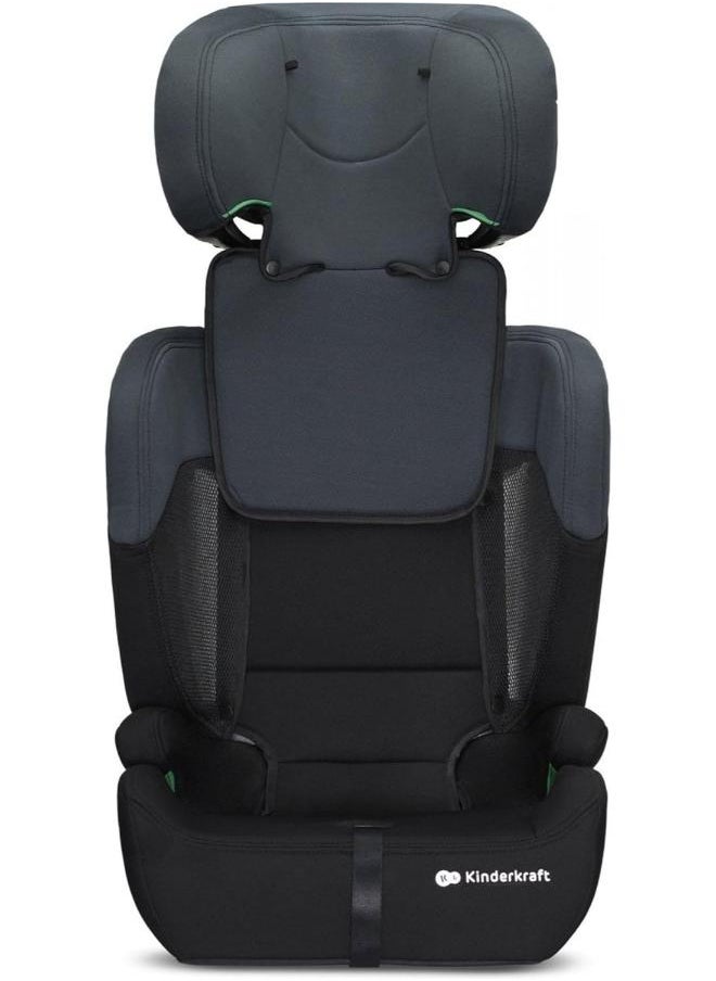 Kinderkraft - Car Seat Comfort Up, I - Size Booster Child Seat, With 5 Point Harness, Adjustable Headrest, For Toddlers , Infant, Group 1/2/3, 9 - 36 Kg, Up To 12 Years, Black - Image 1