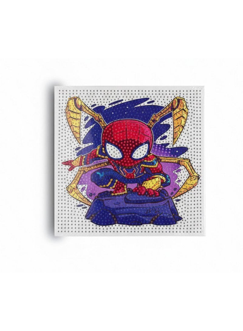 Diamond Build awesome characters using shiny diamond pieces. Puzzle, craft, and shine! 20 X 20 cm (Multi-shaped and colorful) (for boys) - Image 2