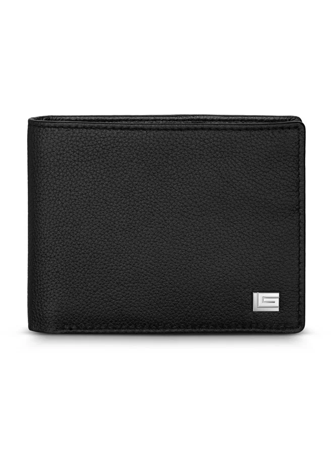 غاي لاروش محفظة جلد نباتي سوداء من ثيبولت