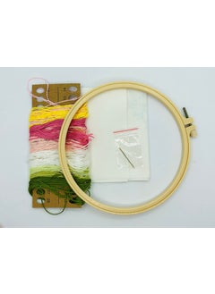 Ozan Tuhafiye Ozan Haberdashery Hoop Tapestry Etamine Embroidery Set 20X20 cm 511165  - Image 2