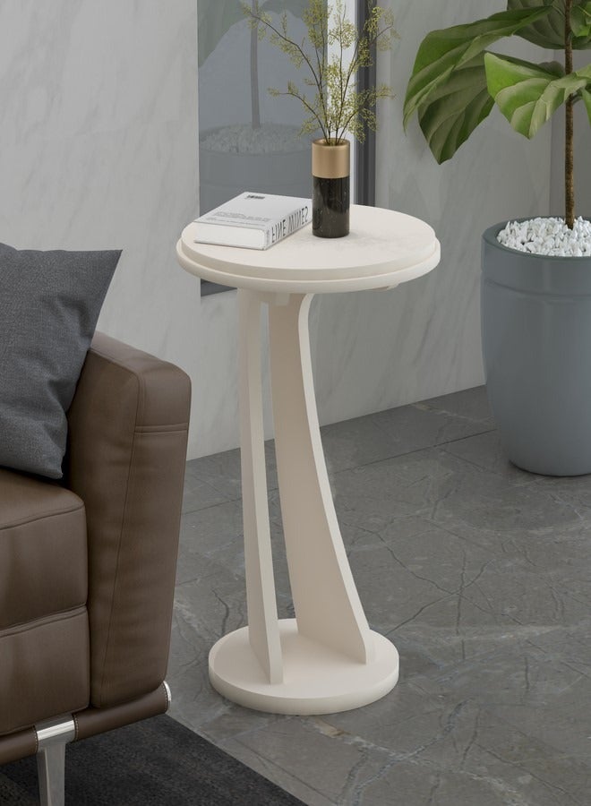 Pilati Side Table Small White Color 64.5x50x50 cm  - Image 1