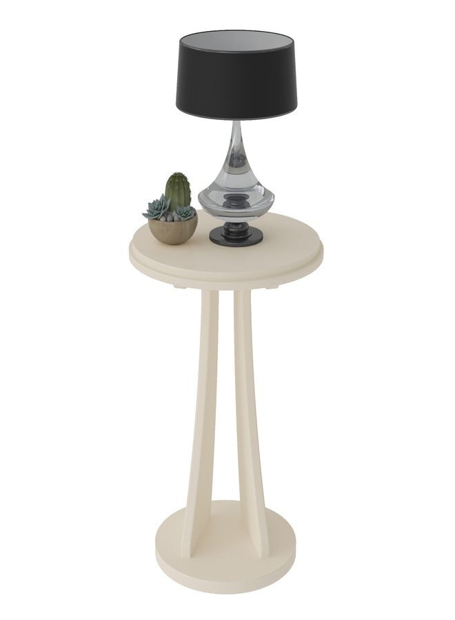 Pilati Side Table Small White Color 64.5x50x50 cm  - Image 2