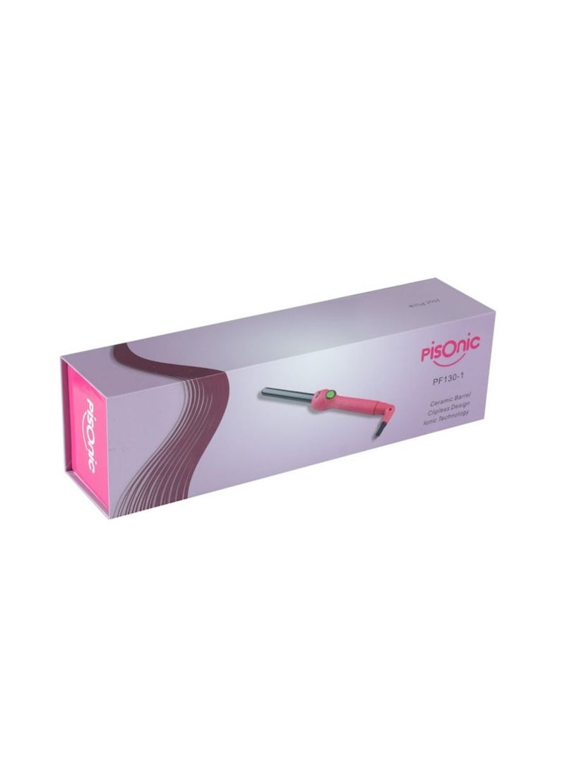 PISONIC Fair Pisonic Hair Curler Pink and Black 25mm - Image 1