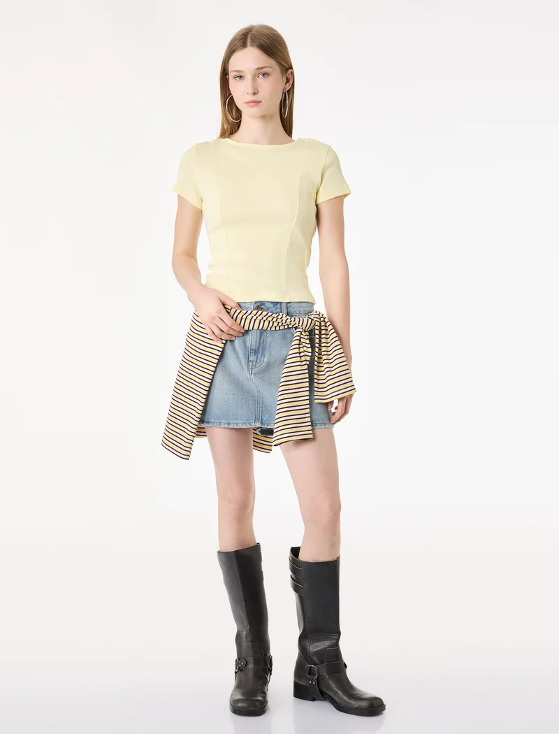 كوتون Teenage Tshirt Ss
