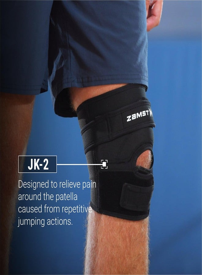 Zamst JK-2 | Premium Knee Brace Immobilizer | Patella Support Stabilizer for Compression | Knee Support for injuries | Ligament Tear Wraparound Stabilizer for Men & Women | Medium - Image 2
