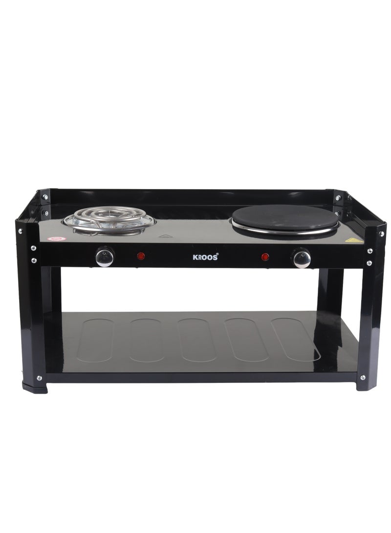 كروس منقل كهربائي عين وسخان تحكم فى درجات الحرارة وتحكم فى التشغيل بقدره 2500 واط - Image 1