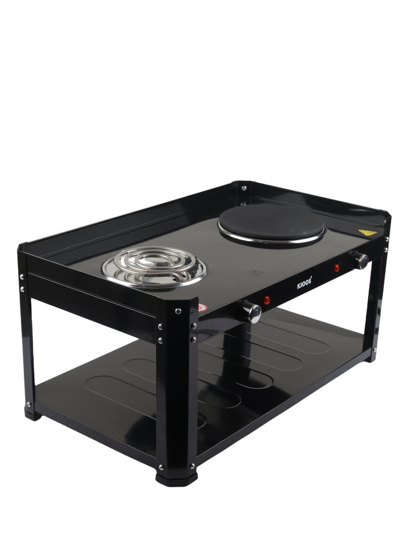 كروس منقل كهربائي عين وسخان تحكم فى درجات الحرارة وتحكم فى التشغيل بقدره 2500 واط - Image 3