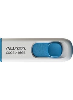 ADATA C008 16 GB USB Memory Stick White - Blue  - Image 1