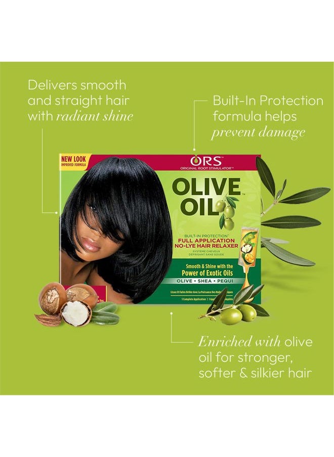ORS Olive Oil Olive Oil Built-In Protection Full Application No-Lye Hair Relaxer - Normal (11098)  - Image 2
