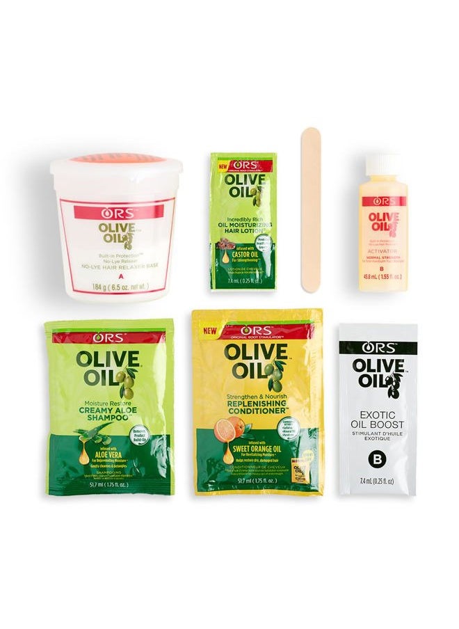 ORS Olive Oil Olive Oil Built-In Protection Full Application No-Lye Hair Relaxer - Normal (11098)  - Image 4