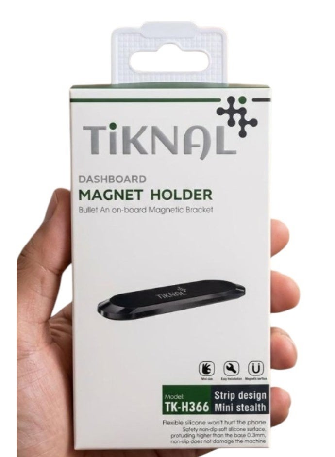 Tiknal Ultra Slim Magnetic Car Phone Holder Strong Fixation Sleek and Modern Design - Image 4