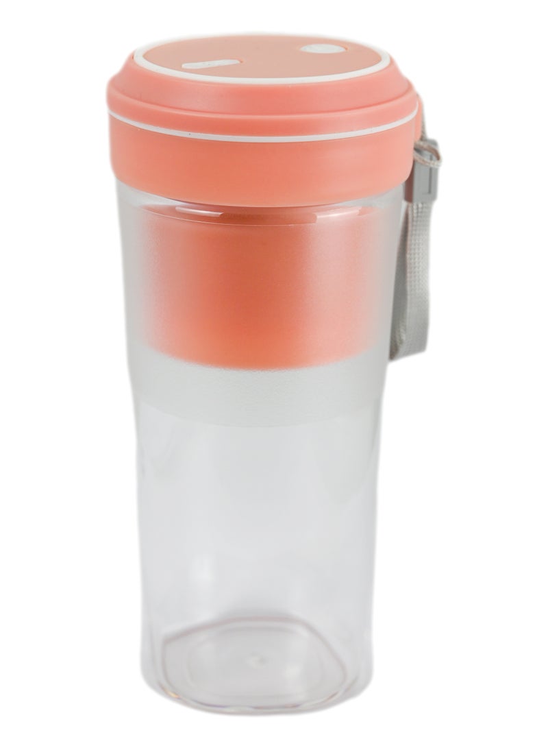 Electric Portable Juicer 300ml, Portable Electric Citrus Juicer, Portable Electric Juicer Blender, Rechargeable USB Battery, Mini Blender Travel Personal for Shakes and Smoothies - Image 1