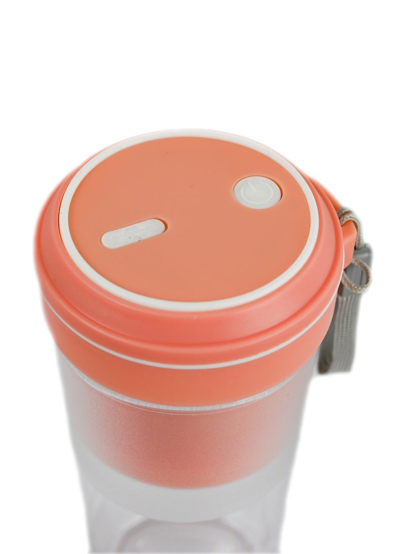 Electric Portable Juicer 300ml, Portable Electric Citrus Juicer, Portable Electric Juicer Blender, Rechargeable USB Battery, Mini Blender Travel Personal for Shakes and Smoothies - Image 2