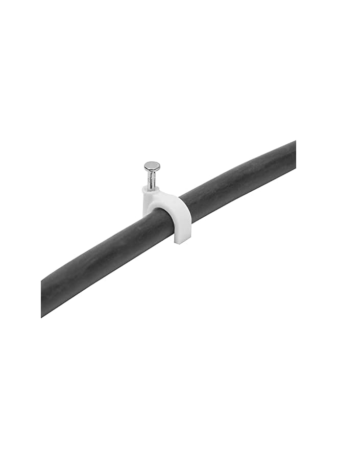 PROMASS 500 Pack Round Cable Clips, Desk Organizers and Accessories (5 Sizes) - Image 2