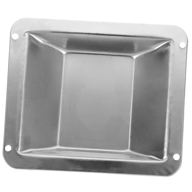 Stainless Steel Portable Outdoor Ashtray Square Round Design Cigarette Butt Container - Image 5