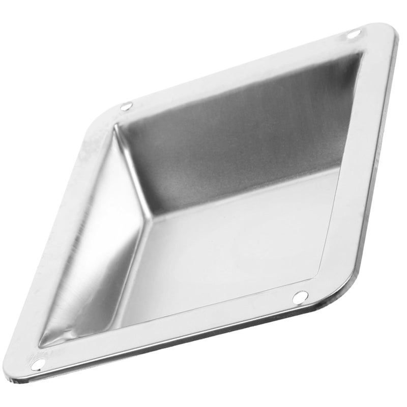 Stainless Steel Portable Outdoor Ashtray Square Round Design Cigarette Butt Container - Image 2