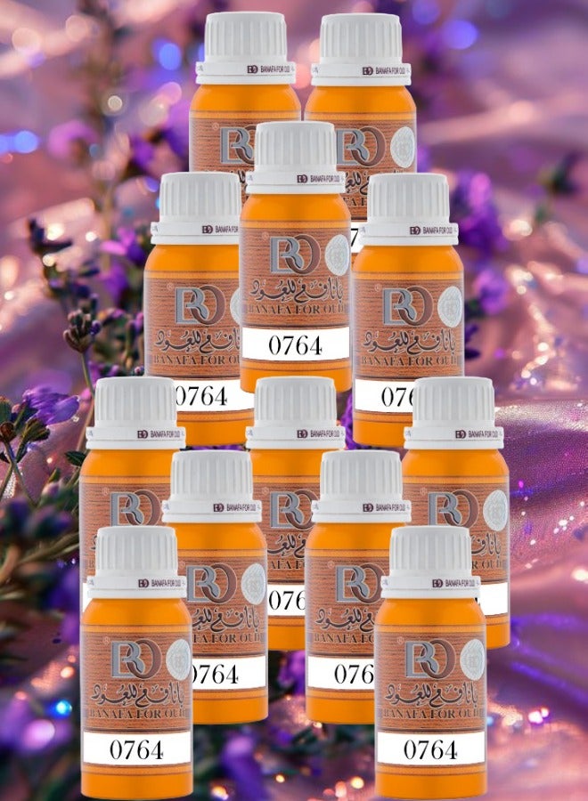 بانافع 12 قطع زيت عطري رقم.0764 100جرام - Image 1