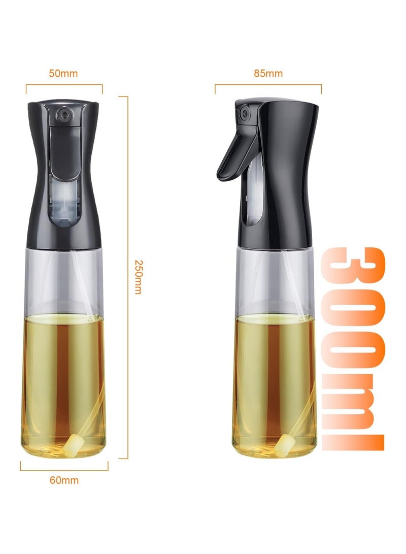 High Quality Kitchen Oil Kitchen Spray 300ml, Cooking Oil Spray for Fryer Without Oil, Air Fryer Accessories, Black  - Image 2