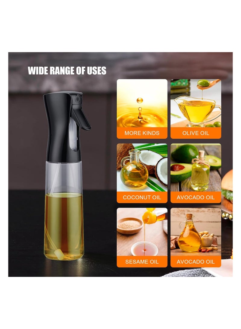 High Quality Kitchen Oil Kitchen Spray 300ml, Cooking Oil Spray for Fryer Without Oil, Air Fryer Accessories, Black  - Image 3
