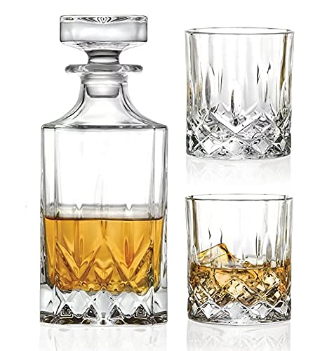 NEVINE Elite Collection has Beautifully Crafted One Scotch Decanter for Special Moment for Whiskey/Beer/Wine - Image 3