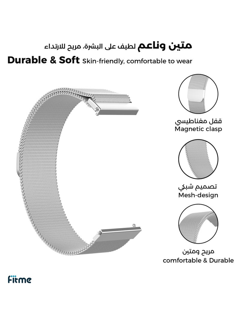FITME - Milanese Replacement  Band For 22mm Watches - Image 1