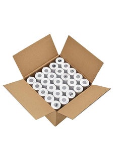 ECVV POS Receipt Thermal Paper 80x80mm, 50 Rolls/Pack Premium Cash Register Applicable To Bank Queues, Hospitals, Hotels, Restaurants, Supermarkets, Convenience Stores  - Image 1