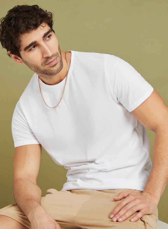 ستايلي تيشيرت بقصة سليم فت - Image 1