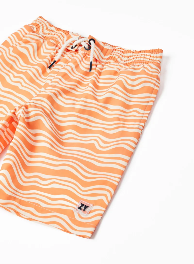زيبي Zippy Striped Swim Shorts Uv 80 Protection For Boys