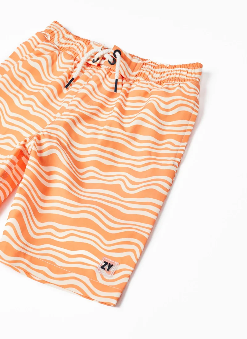 زيبي Zippy Striped Swim Shorts Uv 80 Protection For Boys