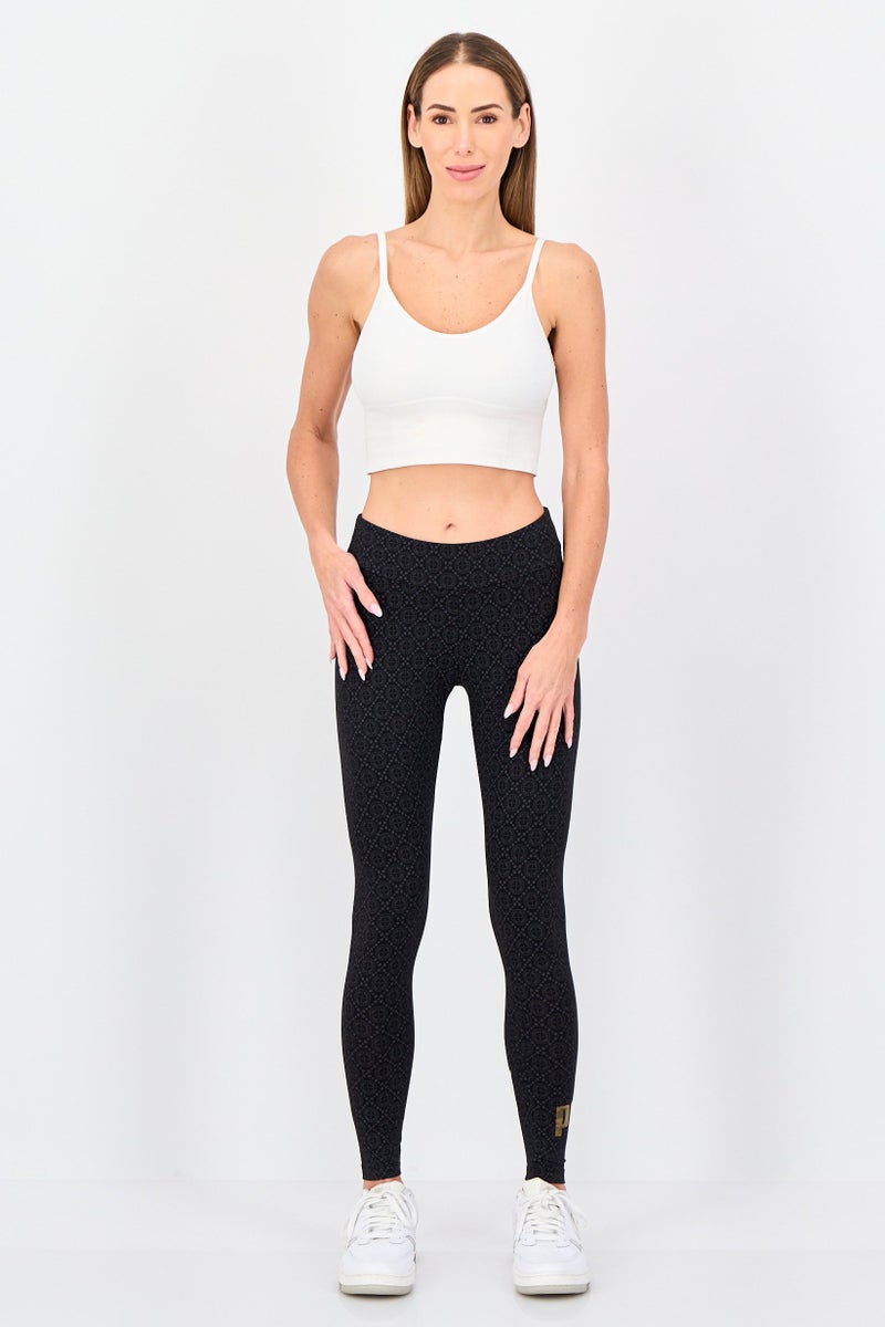 PUMA Women Sportswear Fit Training Leggings, Black - Image 4