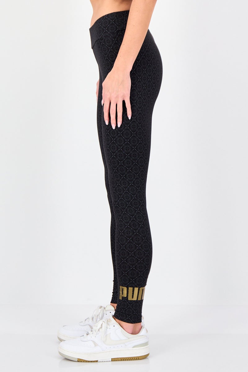 PUMA Women Sportswear Fit Training Leggings, Black - Image 2