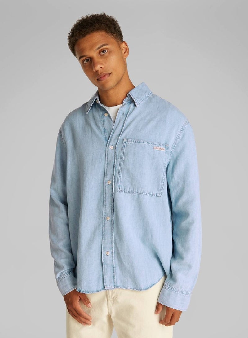 Calvin Klein Jeans Denim Shirt - Image 1