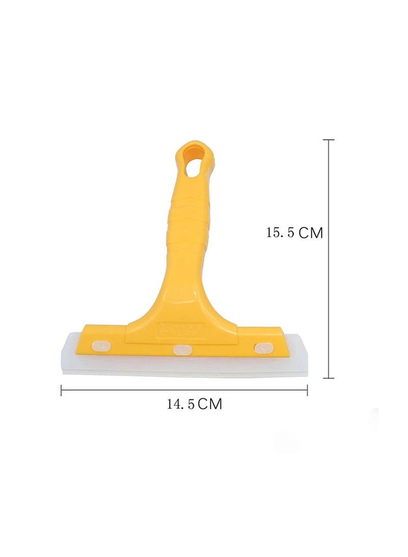 Mr.Smart TOS-5 Professional Window Cleaning Kit, Yellow Squeegee Tool Set with Scraper Blades, 5-Piece Tinting and Glass Cleaning Tools - Image 2