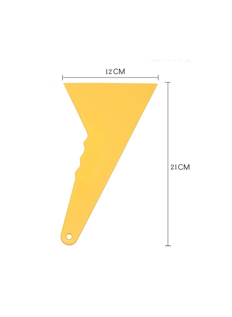 Mr.Smart TOS-5 Professional Window Cleaning Kit, Yellow Squeegee Tool Set with Scraper Blades, 5-Piece Tinting and Glass Cleaning Tools - Image 4