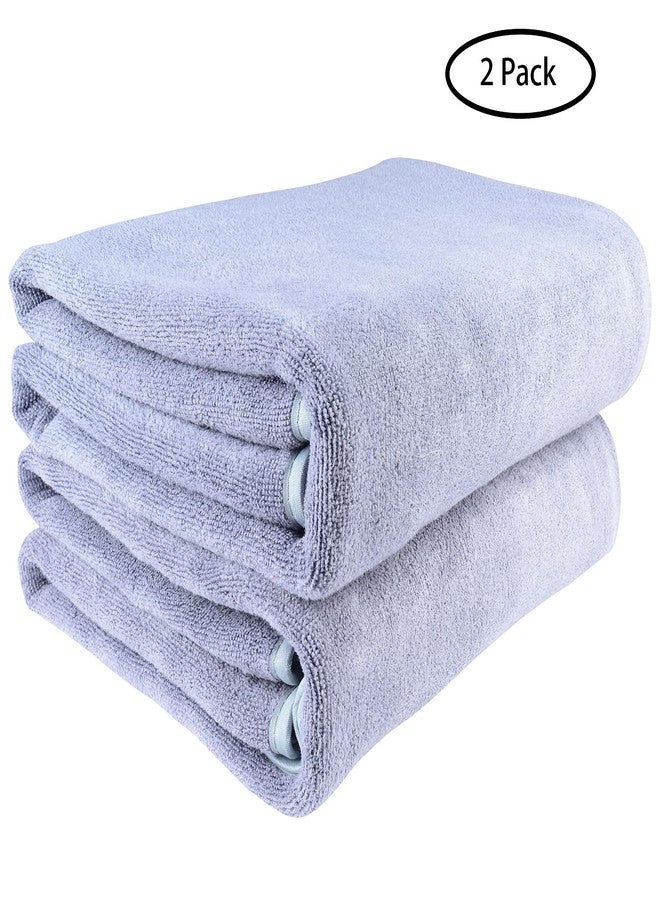 Mars wings Microfiber Bath Towels, 2 Pack (30 x 60 Inch), Large Super Absorbent, Quick Fast Dry, Soft Eco-Friendly Towels for Body, Bathroom, Travel - Image 2