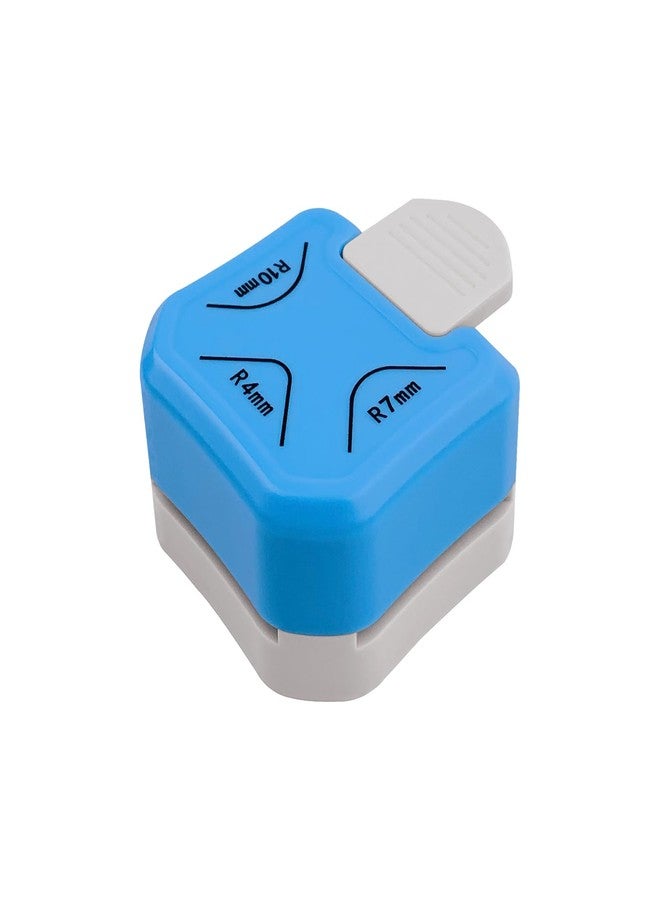 YOLCAR 3 in 1 Corner Rounder Punch, R4mm/R7mm/R10mm Corner Punches for Cardstock, Laminate, Paper Crafts and DIY Projects, Suitable for Scrapbooking and Photo Corners - Image 1