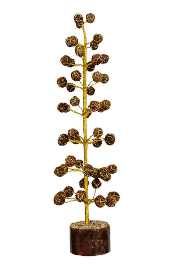 numeroastro Rudraksha Beads Tree Showpiece for Homes & Offices (16 Inches Approx) (1 Pc) - Image 2
