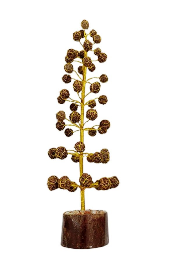 numeroastro Rudraksha Beads Tree Showpiece for Homes & Offices (16 Inches Approx) (1 Pc) - Image 4