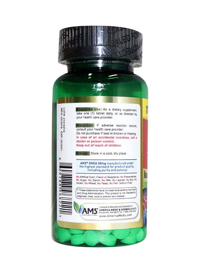 AMS DHEA 50 mg Tablets 60's - Image 2