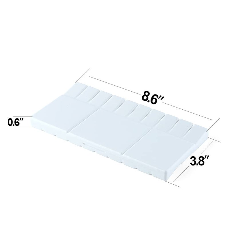 Transon 25wells Compact Paint Palette Box with Lid for Paint Color Mixing - Image 4