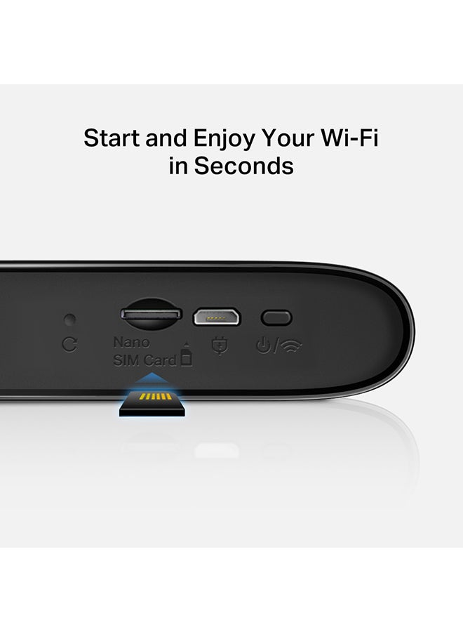 ميركوسيس واي فاي محمول 4G LTE | سرعات 4G تصل إلى 150 ميجابت في الثانية | الاتصال بما يصل إلى 10 أجهزة | بطارية 2200 مللي أمبير | بطاقة SIM قابلة للتوصيل والتشغيل | تحكم سهل عبر التطبيق (MT110) - Image 5