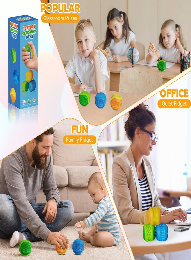 Abdkw Sensory Toys Stress Balls for Kids Adult: Anxiety Stress Relief Calm Down Autism ADHD Focus Aid,Quiet Small Fidget Toys for Student Classroom,Adults Office,Desk,Easter Basket Stuffers Gifts for Kid - Image 4