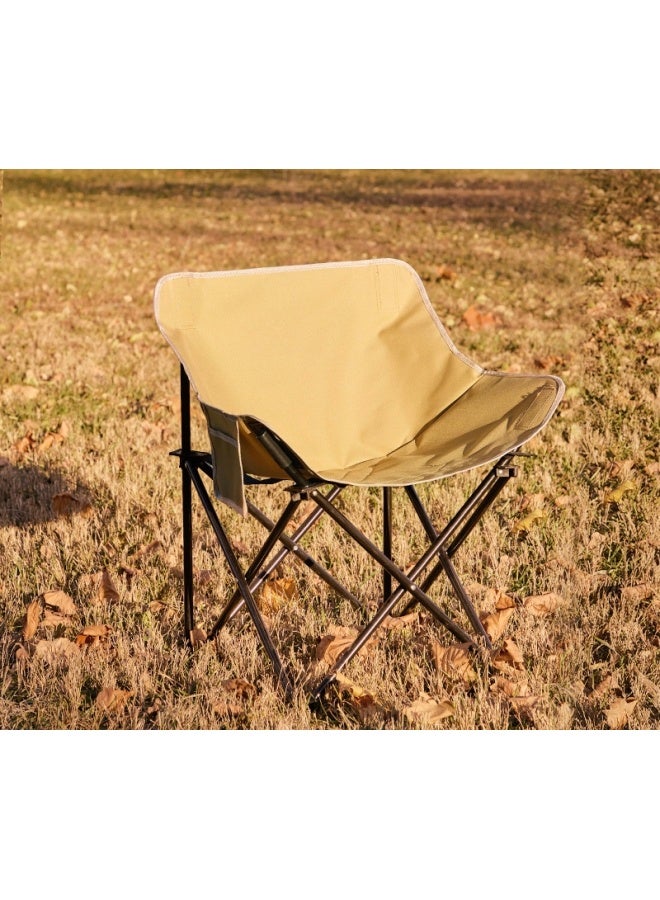 general Moon Chair Outdoor Folding Chair Portable Fishing Chair Director Chair Backrest Chair Camping Gear Comfortable - Image 1