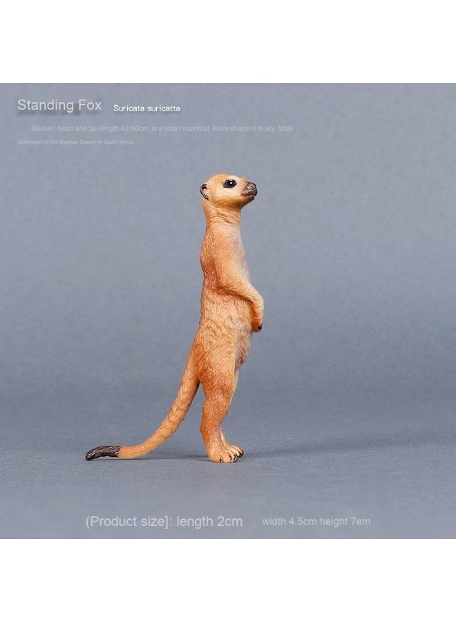 NIBEMINENT Wildlife Simulation Model Series - Wolves, Monkeys, Lions, Foxes, Chameleons, and More